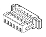 JST SH Connector Housing Diagram