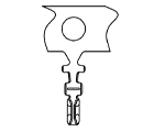 JST SH Crimp Contact SSH-003T-P0.2-H Diagram