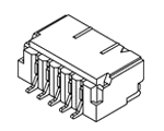 JST SH SMD Right-Angle Header SM04B-SRSS-TB(LF)(SN) Diagram