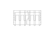 JST SAN Vertical Housing Diagram