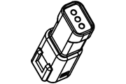 JST 02T-JWPF-VSLE-S JWPF Receptacle Housing Diagram