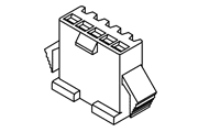 JST SM Connector Plug Housing Diagram