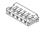 JST EHR-2 EH housing diagram