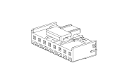 Molex Mini-Lock Housing 51163 Diagram