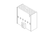 Molex C-Grid III Dual Row Housing Diagram