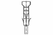 Molex EconoLatch Pin Contact 150180 Diagram