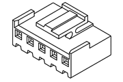 JST VHR-2N VH Housing Diagram