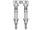 TE mini mate n lok pin contact diagram