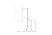 JST EL Plug Housing Diagram