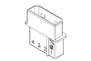 Molex Disk Drive Power Connector Housing Diagram