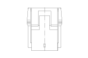 JST VL Receptacle Housing Diagram