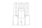 JST VLP-02V Plug Housing Diagram