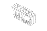 JST PH 2.0 Connector Housing Diagram