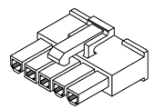 molex mini fit jr single row housing diagram