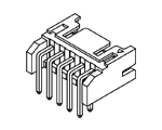 JST PHD Right-Angle Header Diagram