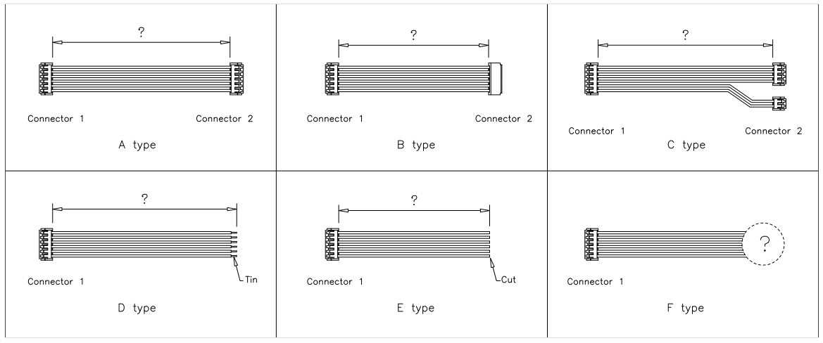 JST EH Cable Diagram