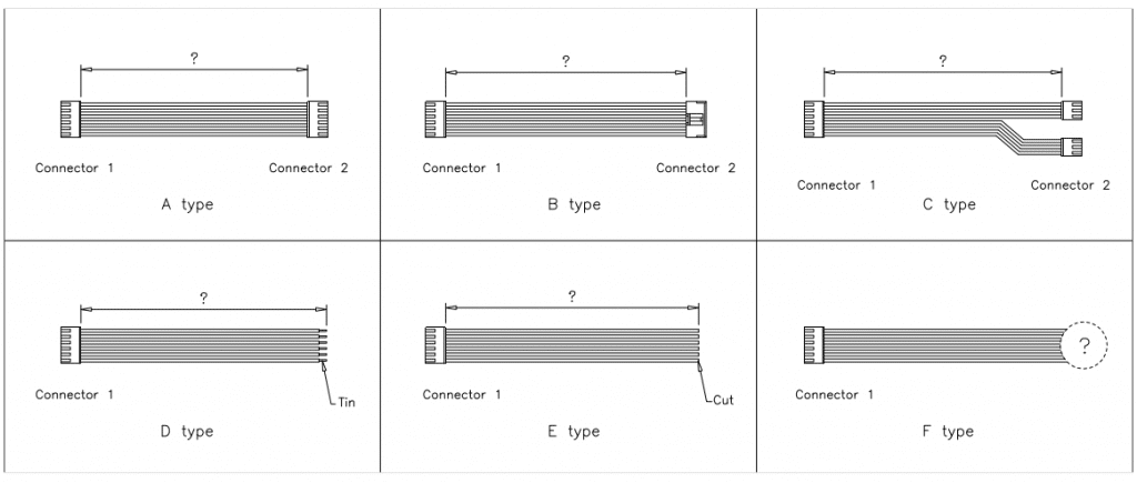 JST VH Connector cable assemblies JST VH Connector cable assemblies