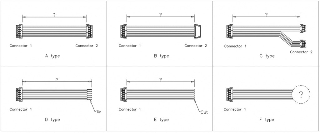 SCT1252 DF13 Cable assemblies