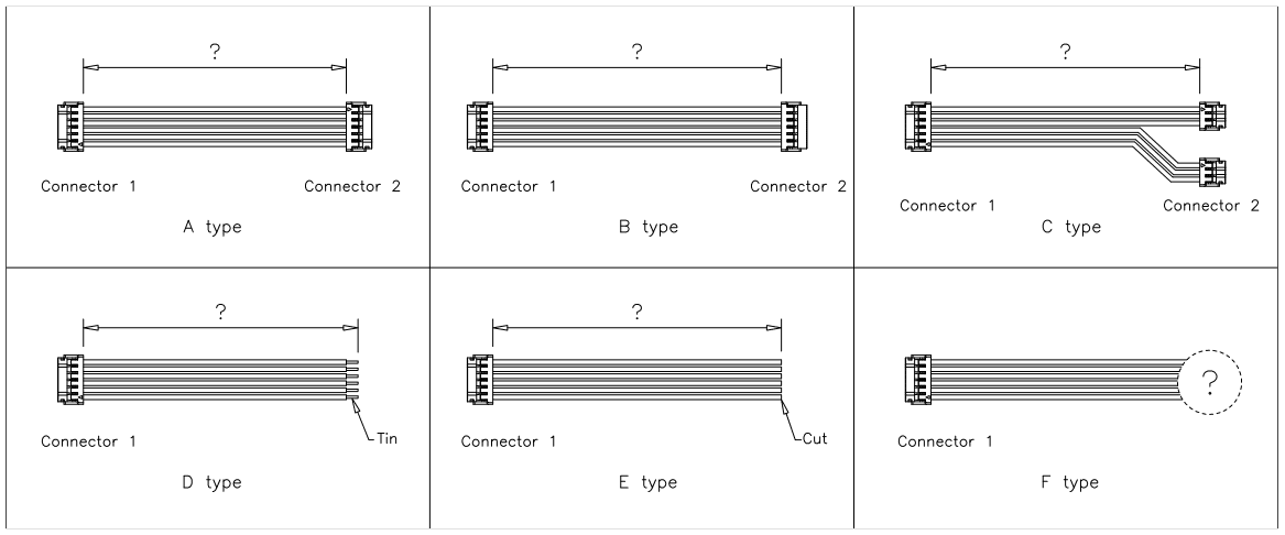 Hirose DF11 Cable Diagram