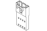 Molex SL Connector Plug Housing Diagram