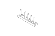 JST V Vertical Header Diagram