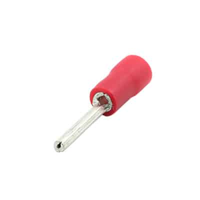Red PVC Insulated Pin Terminal