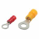 Red and Yellow PVC Insulated Ring Terminal