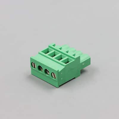 Straight Plugable Terminal Block 4 Pin 5.08mm Pitch Plug