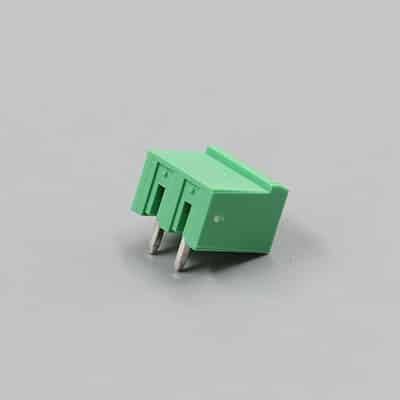 Right-Angle Plugable Terminal Block 2 Pin 5.08mm Pitch Socket