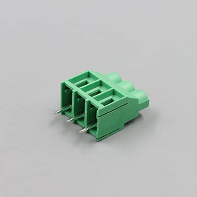 6.35mm Pitch 3 Pin Screw Terminal Block Bottom