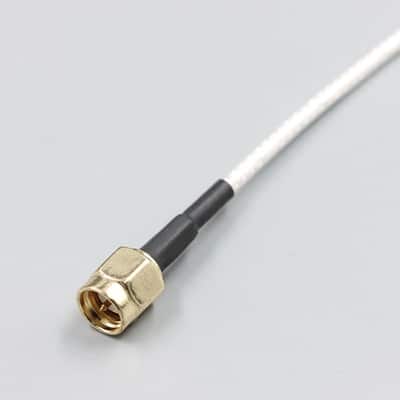 SMA to MMCX 90° Right Angle RF Coaxial Extension Cable